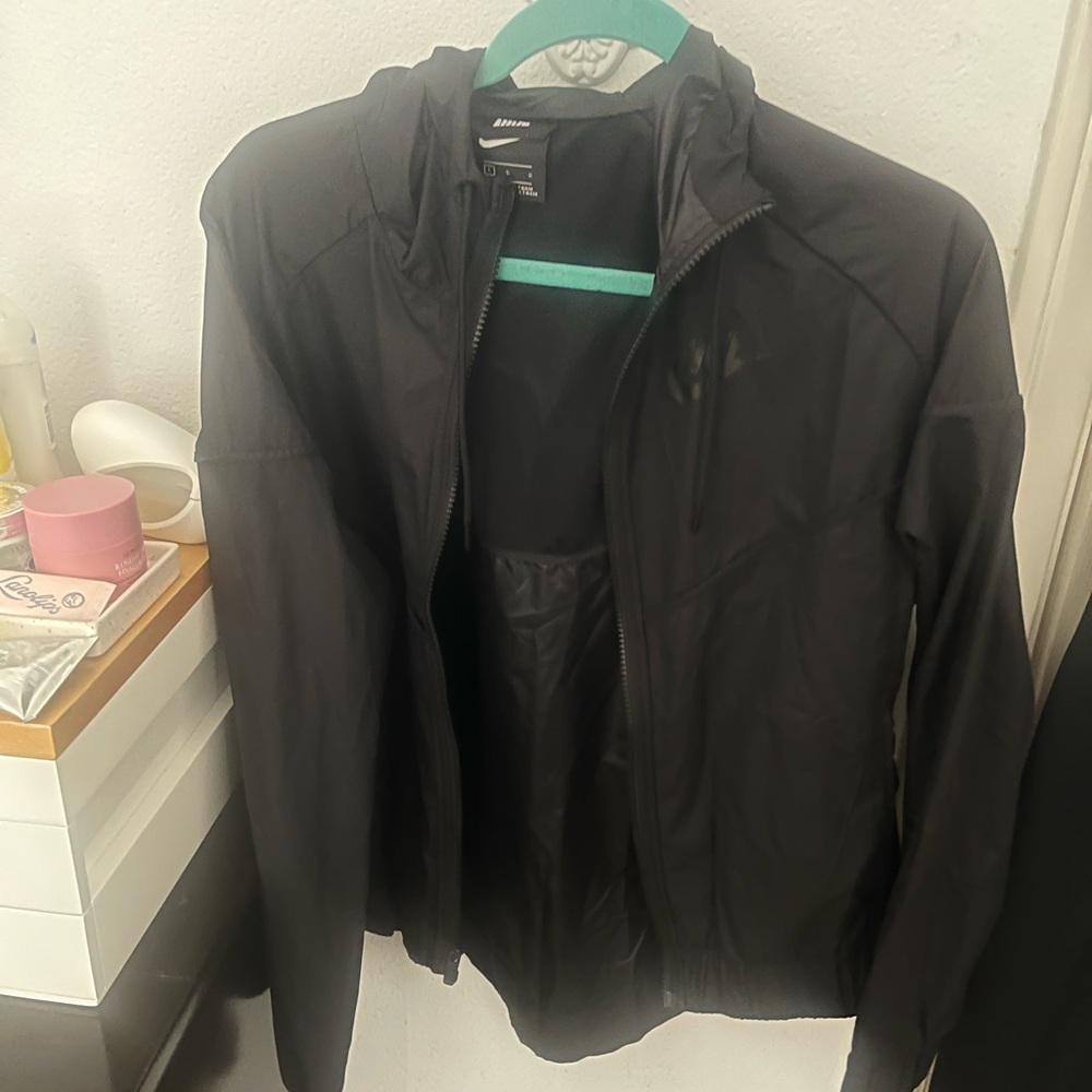 Nike Black Windbreaker